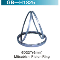 6D22T(6mm) Mitsubishi Piston Ring