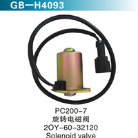 PC200-7旋轉電磁閥 20Y-60-32120 Solenoid valve