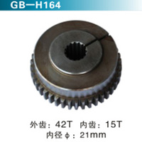 外齒42T 內(nèi)齒15T 內(nèi)徑21mm