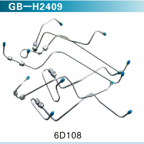 6D108高壓油管