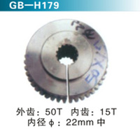 外齒50T 內(nèi)齒15T 內(nèi)徑22mm中