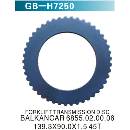 BALKANCAR 6855.02.00.06 139.3X90.0X1.5 45T