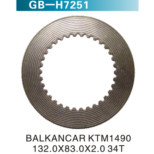 BALKANCAR KTM1490 132.0X83.0X2.0 34T