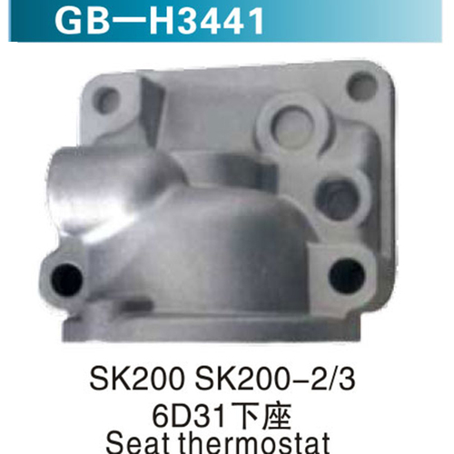 SK200 SK200-2 3  6D31下座 Seat thermostat