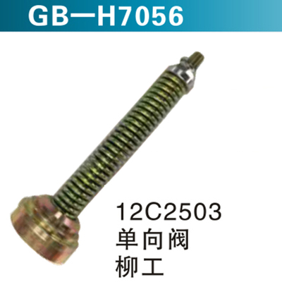 12C2503单向阀柳工