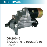 DH200-5 ZAX200-6 210 230 240啟動(dòng)馬達(dá)