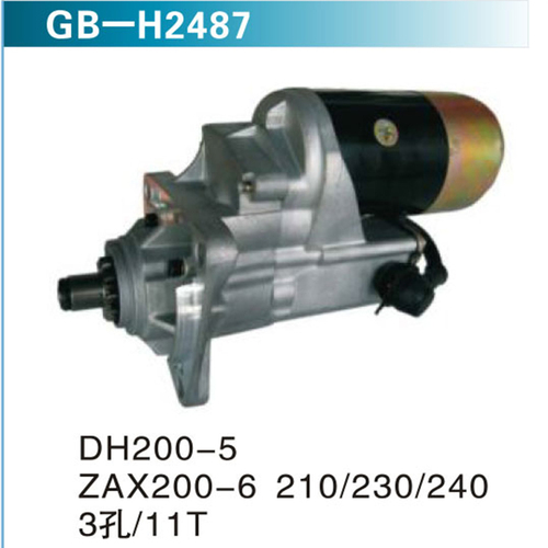 DH200-5 ZAX200-6 210 230 240啟動(dòng)馬達(dá)