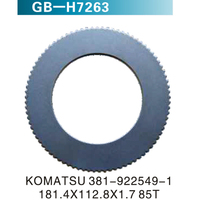 KOMATSU 381-922549-1 181.4X112.8X1.7 85T