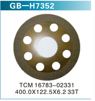 TCM 16783-02331 400.0X122.5X6.2 23T