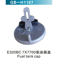 E320BC 7X7700柴油箱蓋 Fuel tank cap