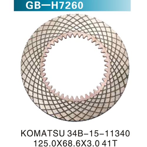 KOMATSU 34B-15-11340 125.0X68.6X3.0 41T