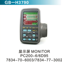 顯示屏MONITOP   PC200-6 6D95  7834-70-6003 7834-7703002